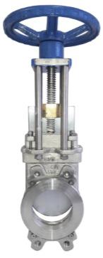 DQ-M A válvula modelo DQ-M é uma válvula guilhotina unidirecional tipo Wafer projetada para aplicações na indústria em geral.