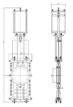 (kgf/cm²) Conexão padrão de flange: ANSI B16.