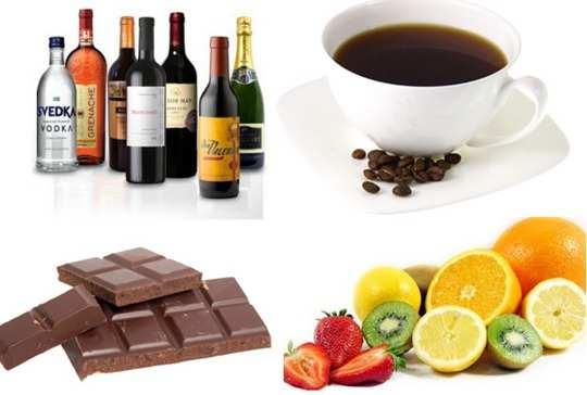 álcool e o café; Dieta branda, pobre em ácidos e condimentos; evitar alimentos muito quentes; Orientar quanto à mastigação;