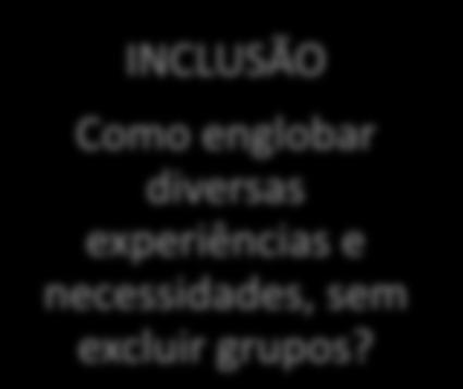 diversas experiências e