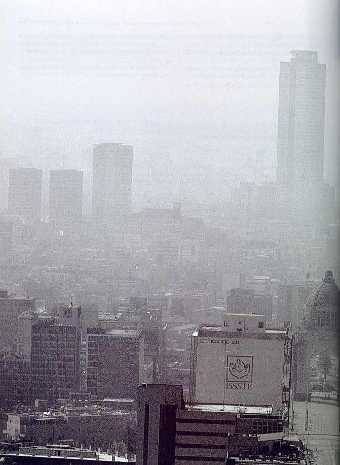 Smog na Cidade do México, devido