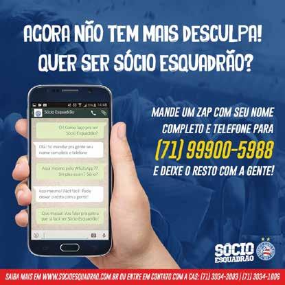 ESPORTE CLUBE BAHIA SEJA SÓCIO PRESIDENTE: Guilherme Bellintani VICE-PRESIDENTE: Vitor Ferraz DIRETOR DE FUTEBOL: Diego Cerri GERENTE DE FUTEBOL: Jayme Brandão COORDENADOR DE FUTEBOL: Miguel Batista