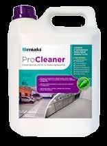 A linha ProCleaner conta com dois produtos desenvolvidos especialmente para a correta limpeza e conservação de revestimentos monolíticos resinados.