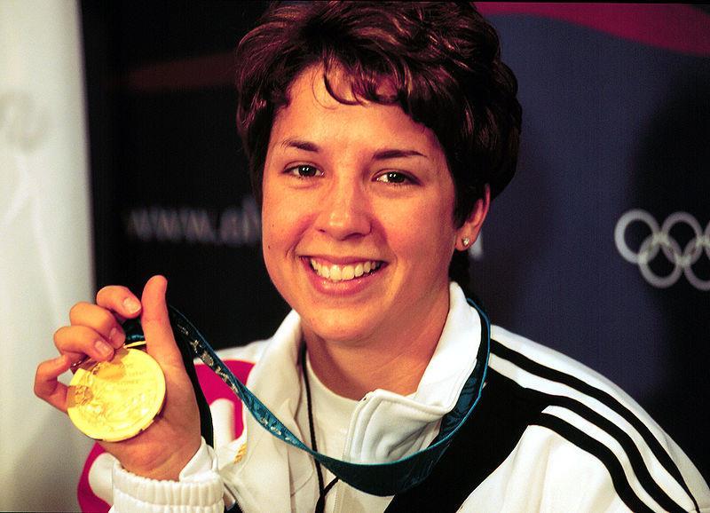 She had broken the South American record when she won gold medal in the Pan American Games.