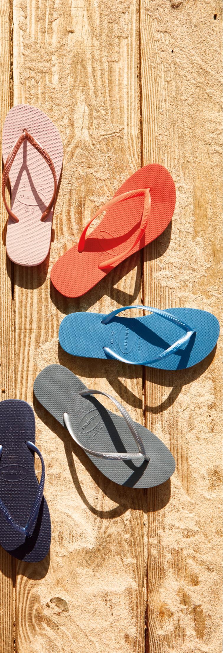 Havaianas é imediatamente lembrada por mais 80% dos consumidores brasileiros quando falamos de sandálias.