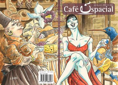 Resenha Café Espacial 11: os quadrinhos intimistas de Ribatski Henrique Magalhães Dentre as várias vertentes da História em Quadrinhos (HQ), sem dúvida a mais instigante é a dos quadrinhos autorais.