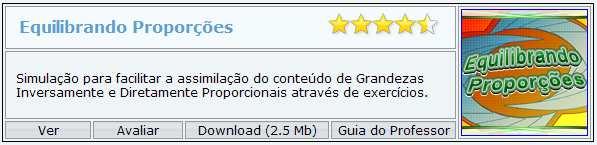 4.1 Preparação: Para reproduzir o objeto de aprendizagem o estudante necessitaria de um computador, um navegador com o plugin do Flash instalado (versão 9.