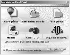 Centro de Ensino Profissionalizante Extensão [Corel DRAW - 10] 3. Clique em CorelDRAW 10.