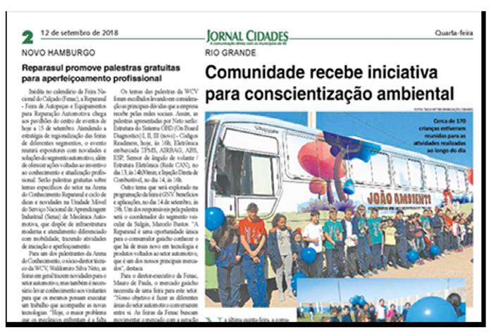 12 SET/2018 Jornal Cidades de Rio Grande - impresso