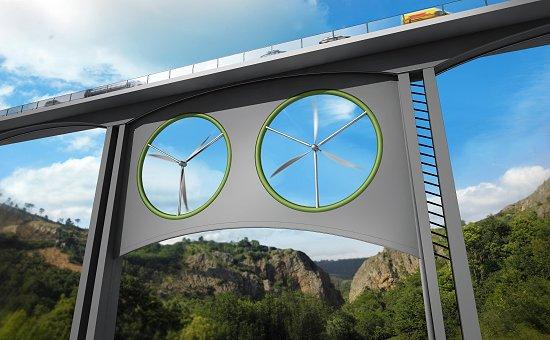ENERGIA EÓLICA Inovações Turbinas gêmeas