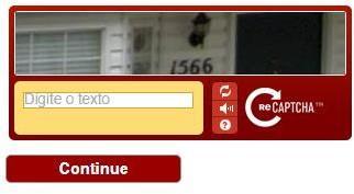 PASSO 3 Criando uma conta: Preenchendo o ReCAPTCHA O primeiro passo para a criação de uma Nova