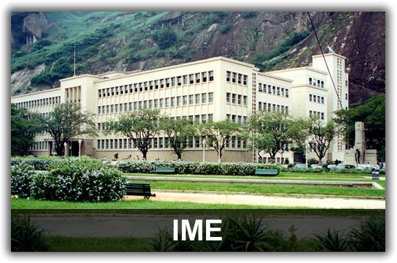 A INSTITUIÇÃO O Instituto Militar de Engenharia (IME), localizado na cidade do Rio de Janeiro, RJ, é o estabelecimento de ensino militar do Exército responsável pela seleção e preparação de jovens