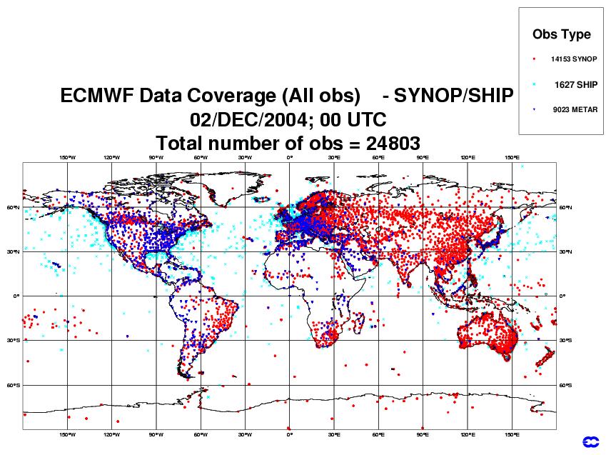 OBSERVAÇÕES METEOROLÓGICAS