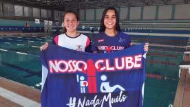 Na natação, o Nosso Clube, que conta com apoio de Sesi, Colégio Acadêmico e Engep, foi representado por Clara Altemari Montezuma e Júlia Georgetti Silva.