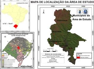 localizado-se principalmente na porção nordeste do município.