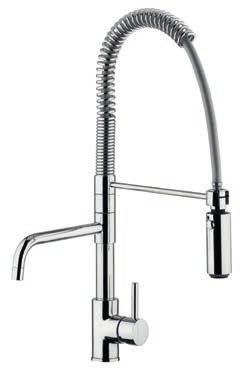 Giratorio Extraíble - Cilindrica CIL060A Extensible Sink Mixer With Swivel Spout - Cilindrica Mitigeur Cuisine Extractible Avec Bec Mobile - Cilindrica