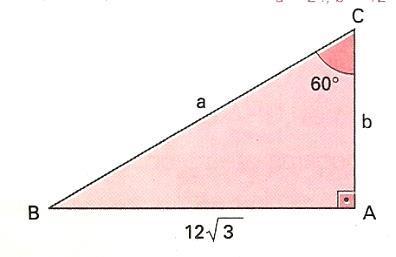 b) 14. Em um triângulo retângulo isósceles, cada cateto mede 30cm.