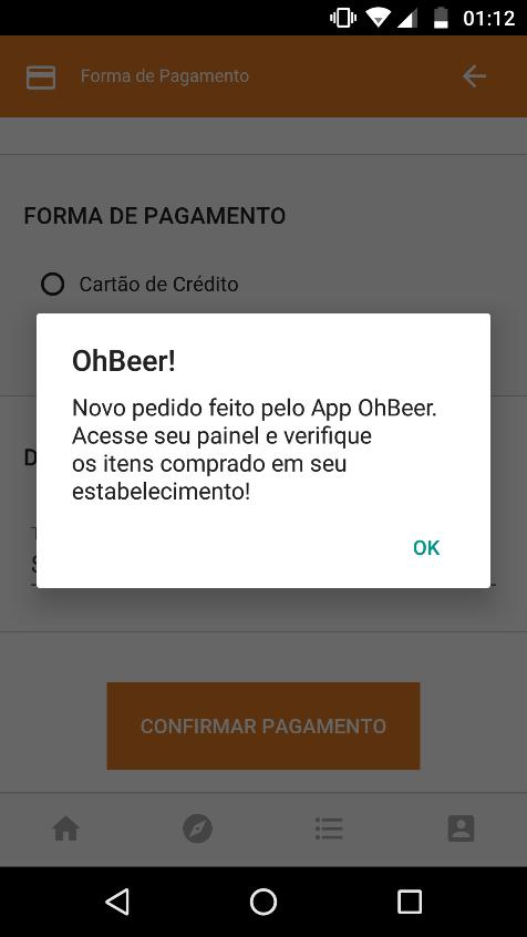 A última parte refere-se aos pedidos realizados, ao clicar em PEDIDOS na lateral esquerda abrirá as opções TODOS, que mostrará todos os pedidos realizados, CARTÃO DE CRÉDITO, que mostra somente