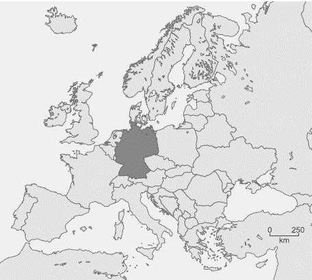 3.4) Considerando o que você aprendeu sobre a teoria centro/periferia, qual dos países europeus pode ser considerado um centro mundial? 4ª Questão: Considere o mapa apresentado a seguir.