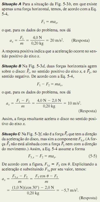 situações, forças atuam