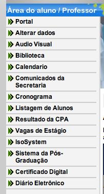 Acesso ao sistema da Pós-Graduação Acesse o