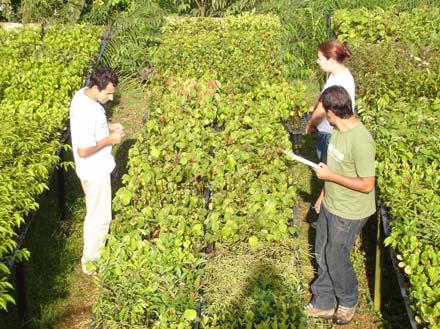 - Visita de intercâmbio à Associação Ambientalista Projeto Copaíba Nos dias 12 e 13 parte da equipe do Grupo Dispersores realizou uma visita a Associação Ambientalista