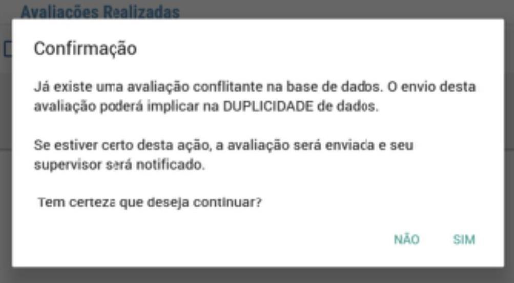 22 Re-envio de questionários devido a edição (Vide seção Editando questionários) Questionários duplicados (Ex: Aplicação de dois módulos I) Questionários que já foram enviados podem ter seus