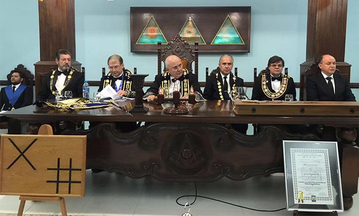 Foto - Antonio Corrêa, 33 Supremo Conselho na Posse da GLMMS Campo Grande - Mato Grosso do Sul O Supremo Conselho se fez representar na cerimônia de Posse do Sereníssimo Grão-Mestre da Grande Loja