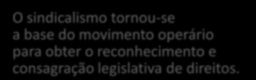 consagração legislativa de direitos.