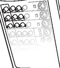 Guia de Início Rápido Guia de Início Rápido Como conectar as caixas acústicas e o mixer 1. Deslize o bloqueio do mixer no sentido da seta (mostrada abaixo) e em seguida remova-o da caixa acústica. 3.