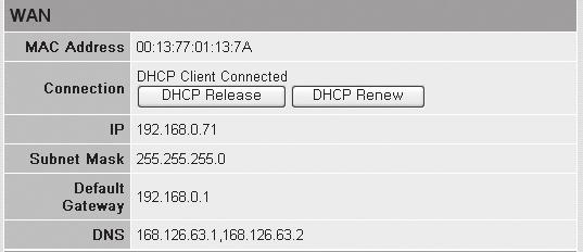 Introduza o endereço de IP no <Default Gateway> que pode encontrar no Passo 2 na barra de endereços, e depois prima [ENTER]. 3. Clique no separador de Estado no menu do router.