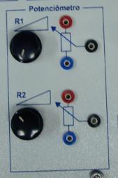 01 Chave geral liga/desliga; 02 Potenciômetros tipo