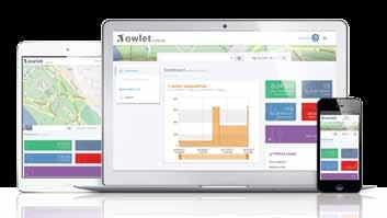 YMERA SISTEMAS DE CONTROLE O Owlet IoT controla remotamente as luminárias em uma rede de iluminação, permitindo uma maior eficiência, dados precisos em tempo real e economias de energia de até 85%.