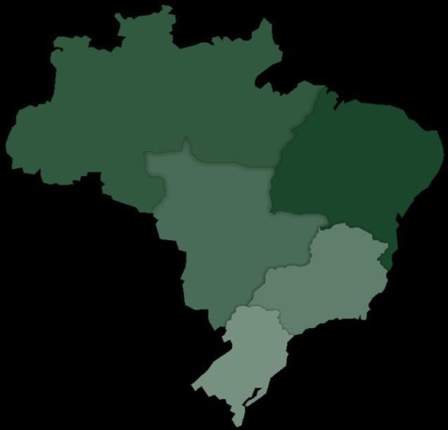 Rede Hospitalar informada no Software da Unimed do Brasil em números e em % ESTADO NORTE QTDE CADASTRADOS AC 3 3 AM 11 1 AP 2 0 PA 70 59 RO 27 10 RR 1 1 TO 10 10 124