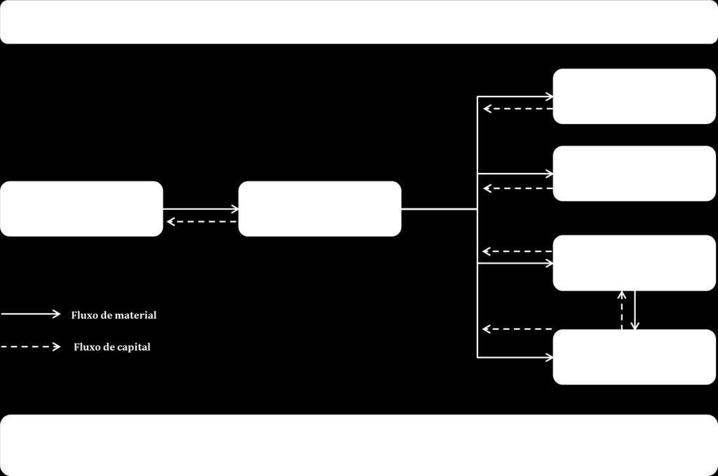 Na figura 2, visualiza-se a estrutura básica da cadeia produtiva da meliponicultura no estado do Pará identificando os diversos segmentos e atores.