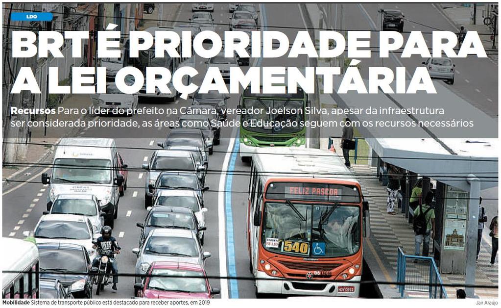Título: BRT é prioridade para