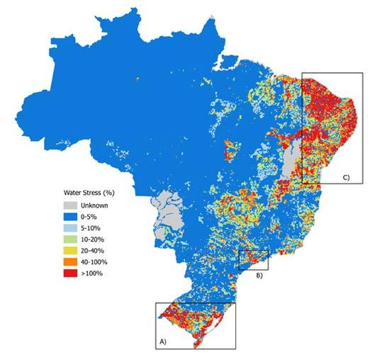 1 PRINCIPAIS DESAFIOS GESTÃO E SEGURANÇA DOS RECURSOS HÍDRICOS A escassez hídrica e as inundações são problemas crescentes no Brasil Balanço hídrico quantitativo Fonte: ANA, 2017 O Brasil possui 12%