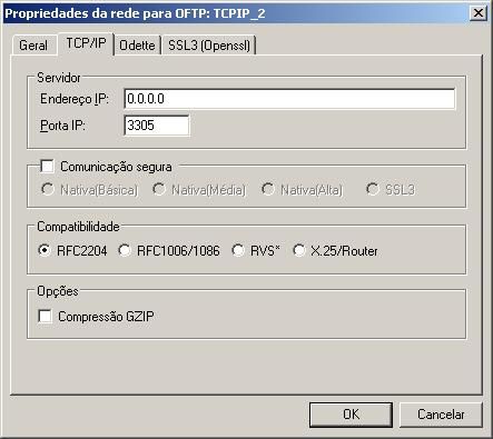3. Clique na guia TCP/IP e