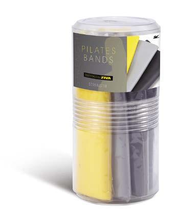 KIT FAIXA ELÁSTICA Kit com 3 faixas elásticas de resistência, com 3 níveis diferentes de força. Elásticos em TPE.