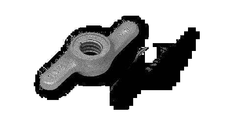 nivelamento e apoio para o barroteamento em lajes de concreto. Possuem ajuste através da rosca Ø 1 ¼" ou Ø 1 ½".