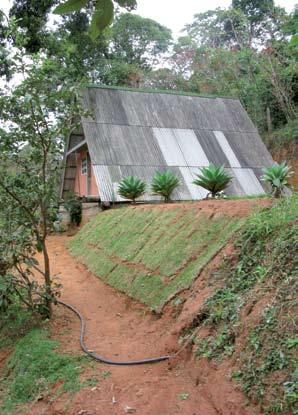 A moradia resultante do reaproveitamento do antigo depósito de café, assim como os terrenos em torno dela, não fazem mais parte da Fazenda da Conceição.