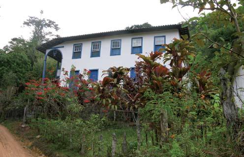 descrição arquitetônica A casa-sede da Fazenda da Conceição