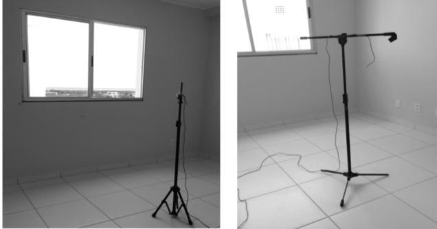 Figura 3 Instalação do equipamento interno (sala e quarto) e externo (varanda) Fonte: Foto Almeida (2015). 3 RESULTADOS 3.