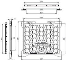 Compatibilidade com caixas de concreto padronizadas.