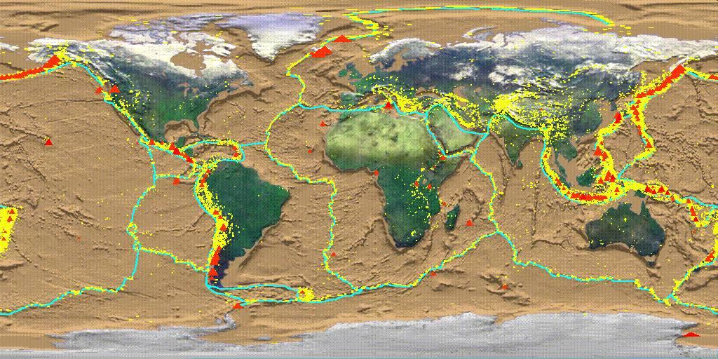 Terra: um planeta dinâmico terremotos limite das placas