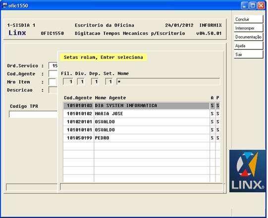 v04.32 Julho/2010 Foi alterado o programa para que em qualquer manipulação dos itens da OS verifique se o tipo da OS está com data expirada.