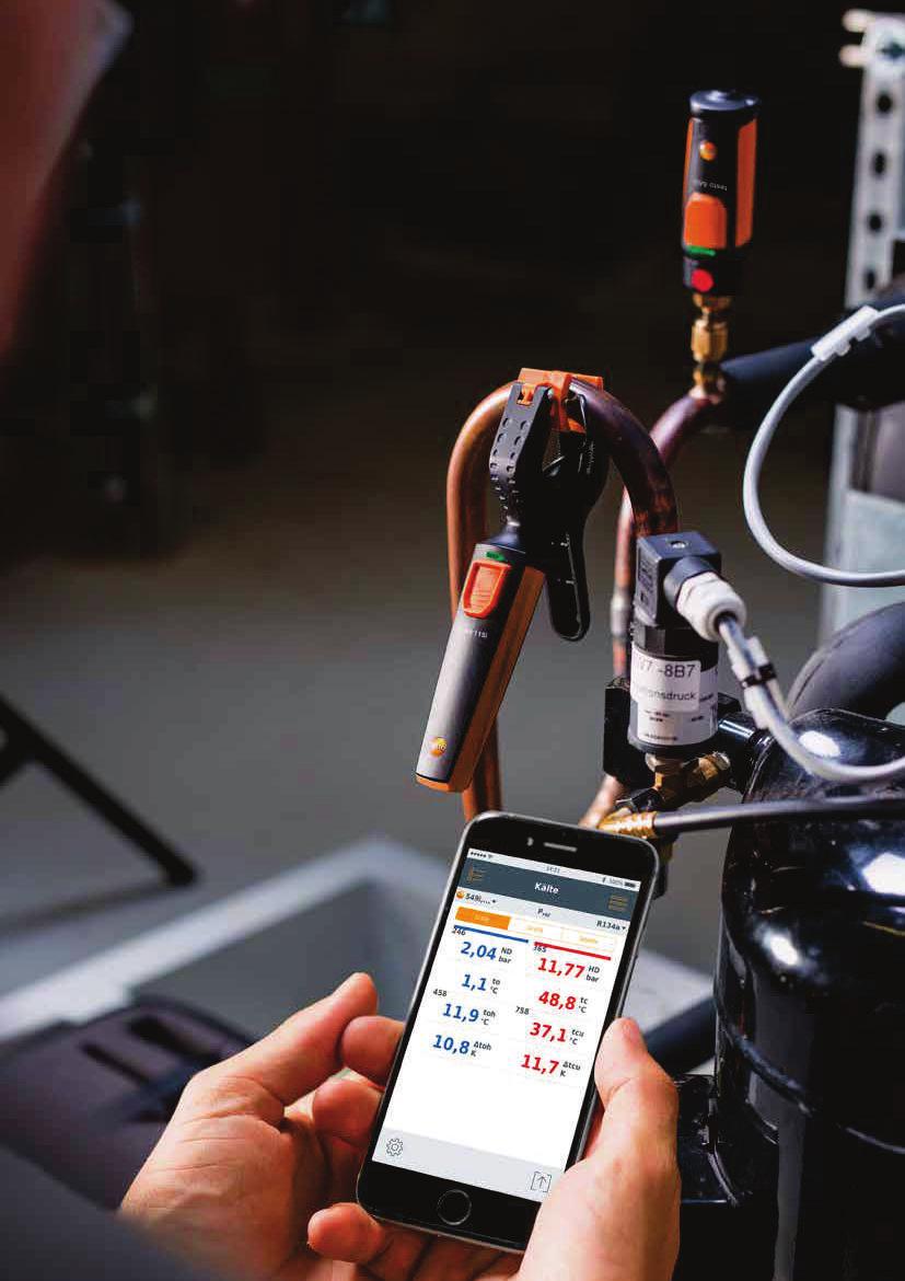 Smart Probes: instrumentos de medição compactos e profissionais, otimizados para o seu smartphone Para prestadores de serviço em HVAC-R, a medição é mais móvel do que nunca com as Smart Probes Testo,