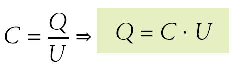 1 Capacitância Onde C é a capacidade eletrostática, ou como é mais usualmente chamada de capacitância.