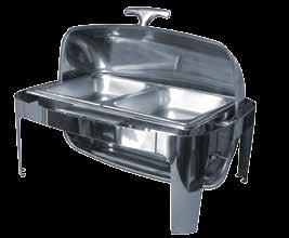 Chafing Dish Todos em Aço Inox, Banho Maria, Fogareiro (alcool