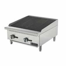 Heavy Duty CBR24G Char Broiler 24 60cm - Gás Natural ou